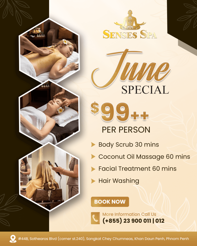 June Special offer - senses spa