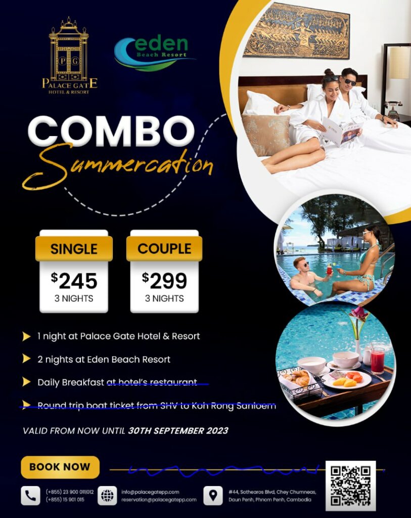 Combo Offer with Eden Beach Resort